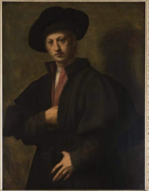 Portrait of a Man called Il Fattore di San Marco, 1525, Domenico Puligo