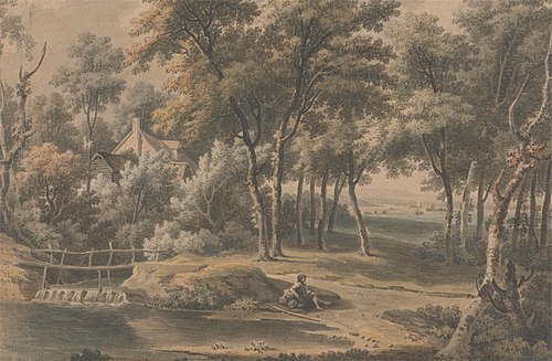 A Woody Landscape, , George Lambert