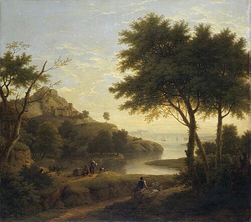 Landscape near a Coastal Inlet, 1763, George Lambert