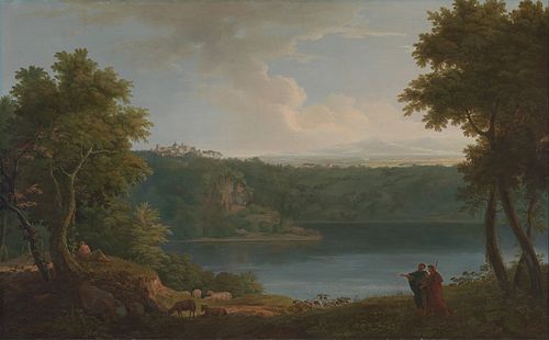 Lake Albano, 1760, George Lambert