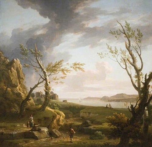 The Mouth Of An Estuary, 1755, George Lambert
