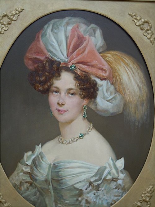 Anna Alexeevna Tolstaya, 1827, Moritz Michael Daffinger