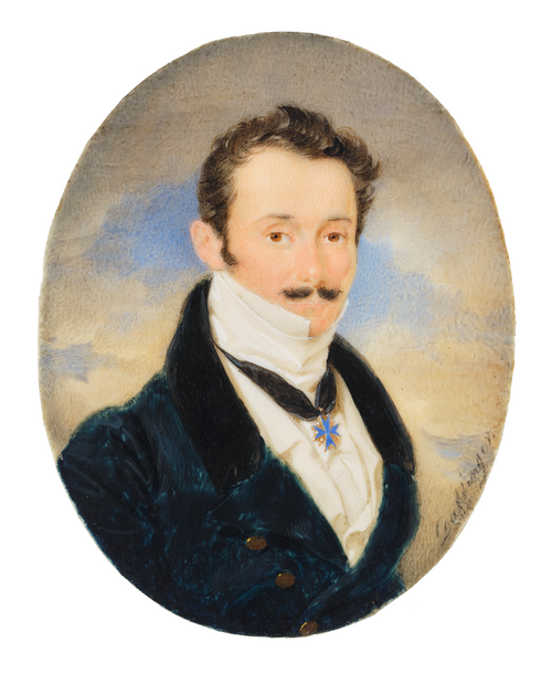Three-quarter Length Portrait of Count István Széchenyi, 1800, Moritz Michael Daffinger