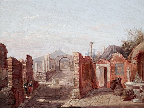 Ruins of Pompeii, 1859, Józef Ignacy Kraszewski