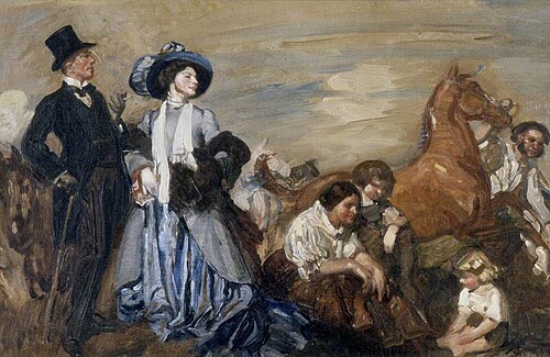 Horse Fair, 1908, George Washington Lambert