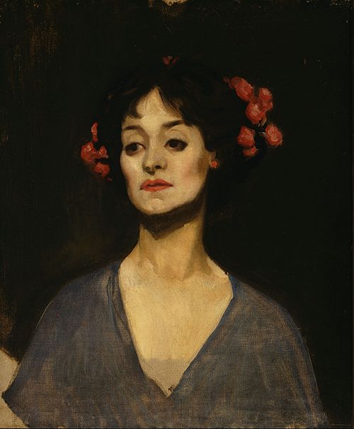 Portrait d'une dame, 1911, George Washington Lambert