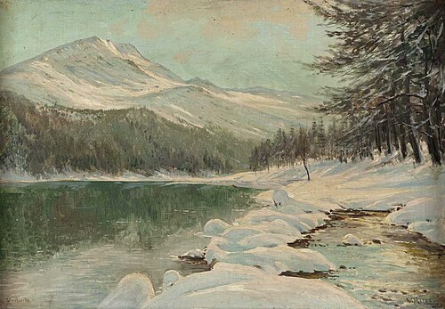 St. Moritz 1918, 1918, Walter Moras