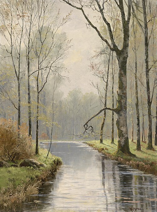 Scene of the Spreewald, , Walter Moras