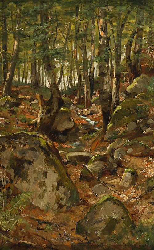 Forest path, , Walter Moras
