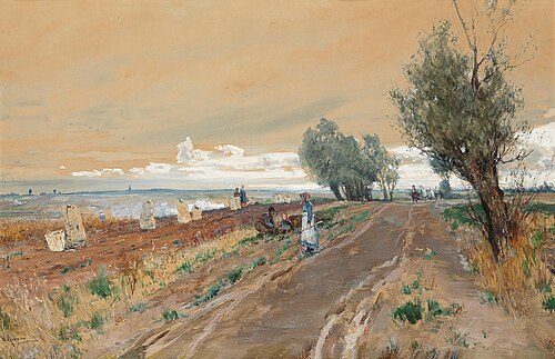 Potato harvest, , Walter Moras