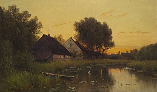 Landscape, , Walter Moras