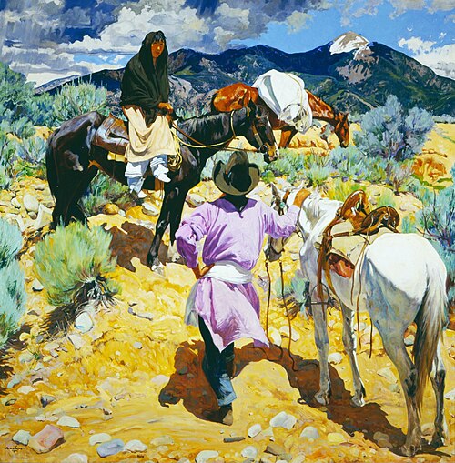 At Rest, 1926, Walter Ufer