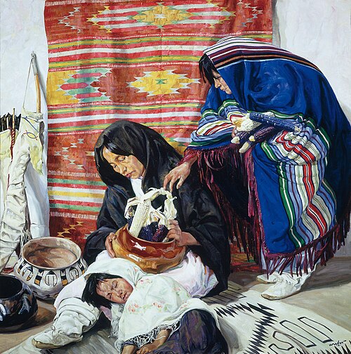 Sleep, 1923, Walter Ufer