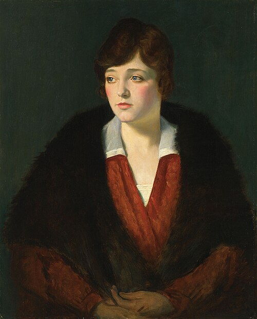 Portrait of a lady, , William Strang