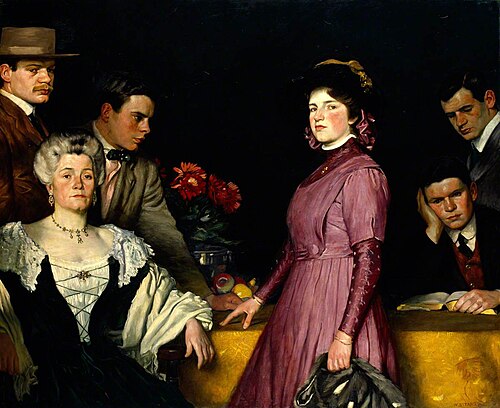 Portrait Group, 1910, William Strang