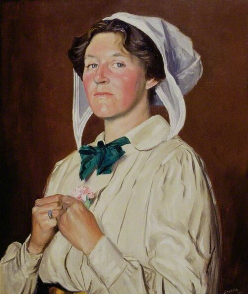 Janet Elizabeth Ashbee (1878–1961), 1910, William Strang