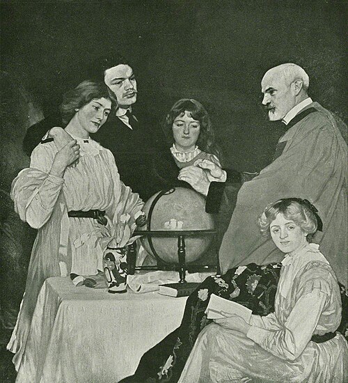 The Celestial Globe, 1911, William Strang