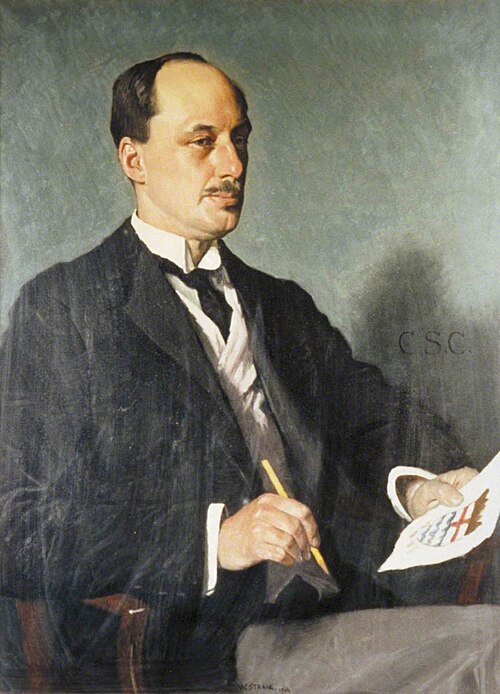 Sir Cyril Stephen Cobb (1861–1938), KBE, MVO, 1914, William Strang