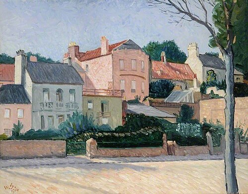 Houses, 1914, William Strang
