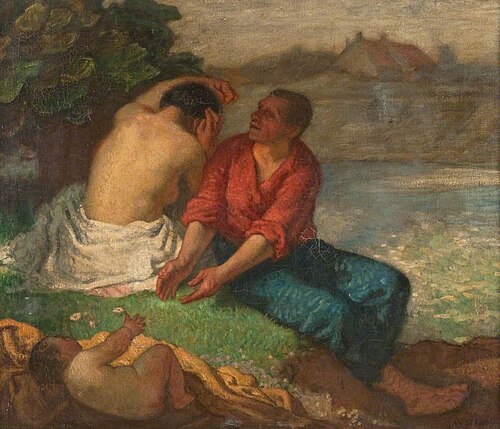 The River Bank, , William Strang
