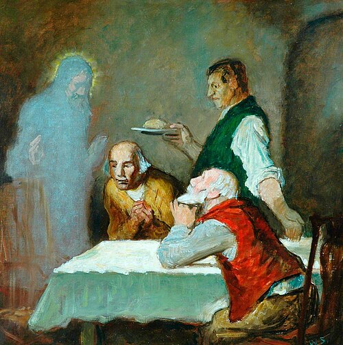 The Supper at Emmaus, 1920, William Strang