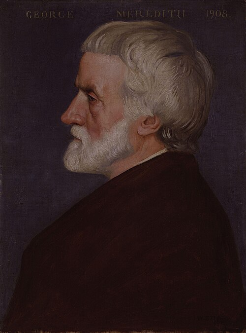 George Meredith, 1908, William Strang