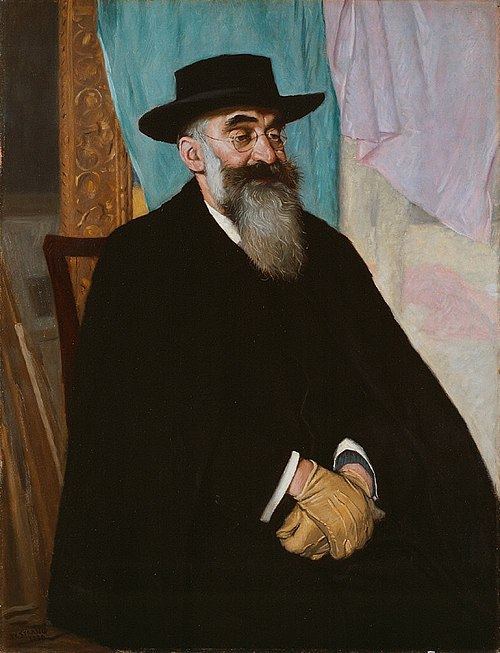 Portrait of Lucien Pissarro, 1920, William Strang