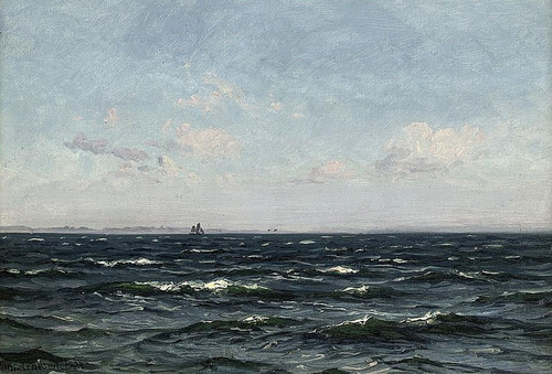 Sea piece., 1928, Vilhelm Arnesen