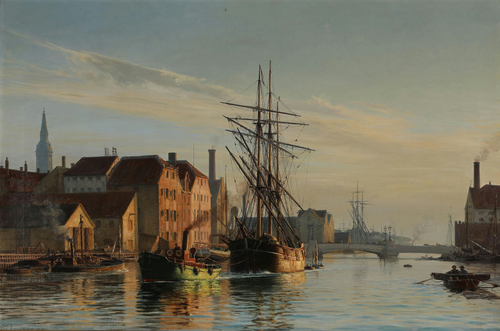 From Copenhagen Harbour., 1892, Vilhelm Arnesen