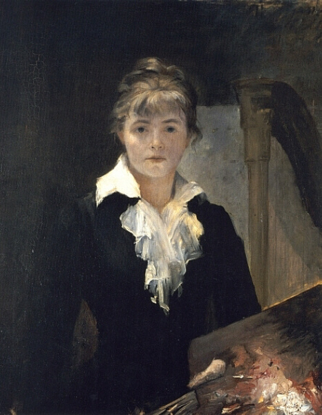 Autoportrait à la palette, 1880, Marie Bashkirtseff
