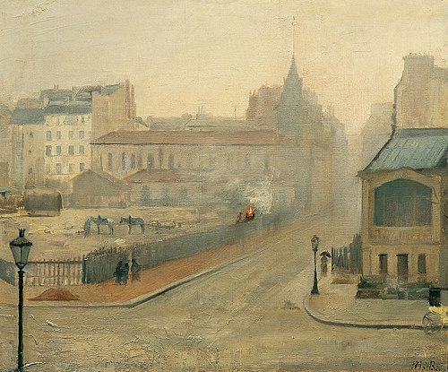 In the Mist, 1882, Marie Bashkirtseff