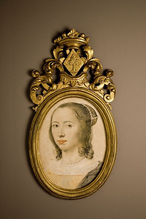 Self-portrait, 1640, Anna Maria van Schurman