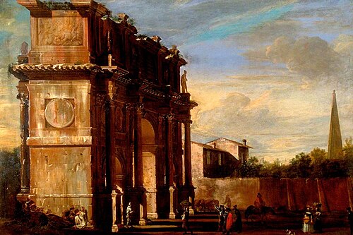 Arch of Constantine, Rome, , Viviano Codazzi