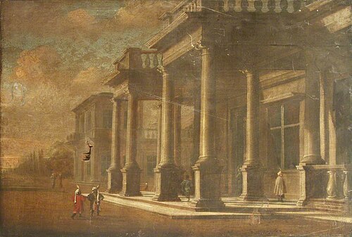 Classical Building with Figures, , Viviano Codazzi