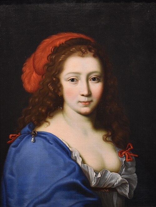 Portait d'Hortense Mancini, 1700, Nicolas Mignard