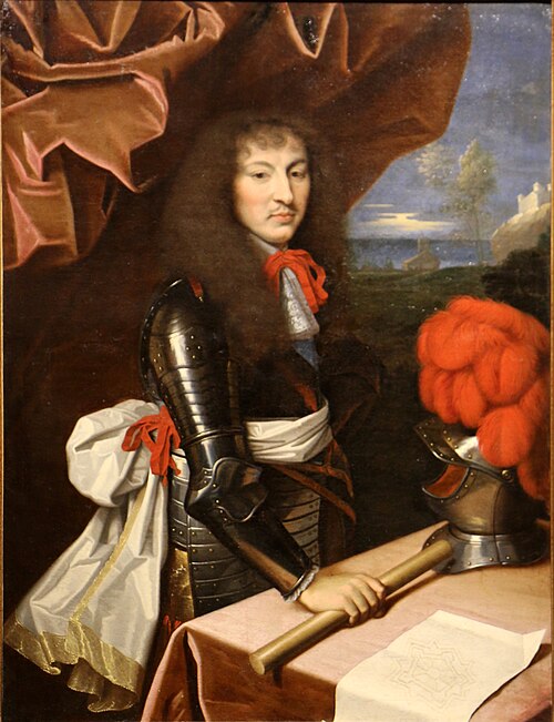 Portrait de Louis XIV en armure, 1650, Nicolas Mignard