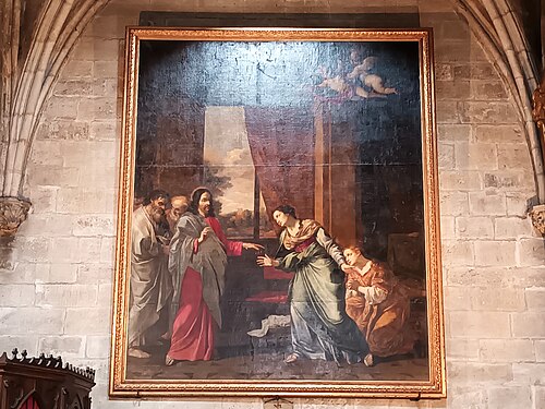 l'Arrivée du Christ à Bethanie, 1640, Nicolas Mignard