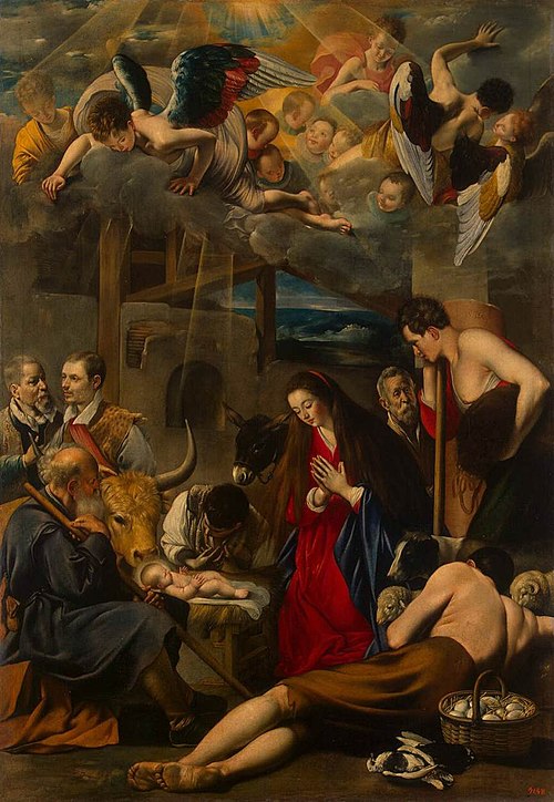 Adoration of the Shepherds, 1613, Juan Bautista Maíno