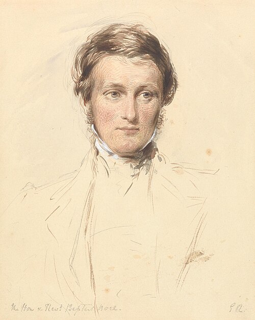 Hon. and Rev. Baptist Wriothesley Noel (1798-1873), 1837, George Richmond