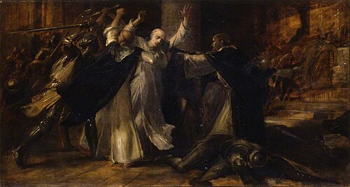The Murder of Becket, 1855, George Richmond