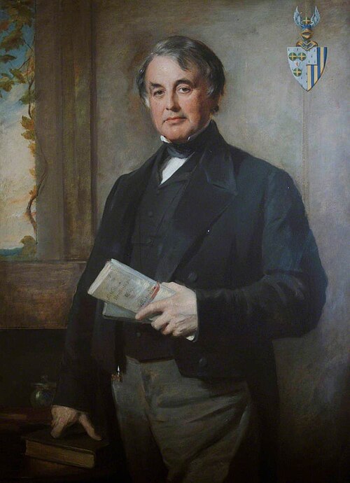 Sir William Heathcote, Bt (1801–1881), 1870, George Richmond