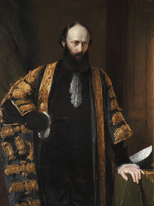 Robert Arthur Talbot Gascoyne-Cecil (1830–1903), 1872, George Richmond
