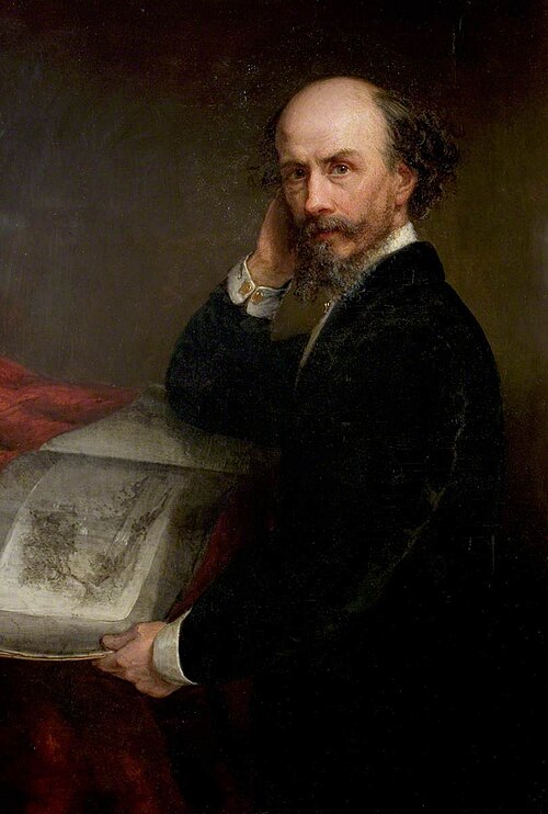 Portrait of an Unidentified Man (probably from the family of Tom Allom, 1804–1872), , George Richmond
