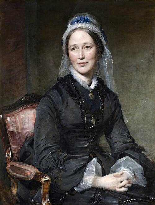 Juliana Pole-Carew, Lady Robartes (1812-1881), 1876, George Richmond