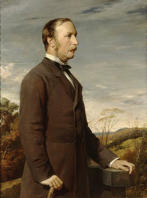William John Legh, 1st Baron Newton (1828-1898), 1878, George Richmond
