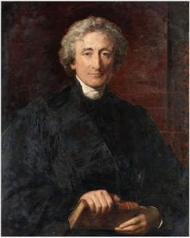 Portrait of The Reverend Charles Foster (1790-1871), Protestant Divine and Scholar, 1857, George Richmond