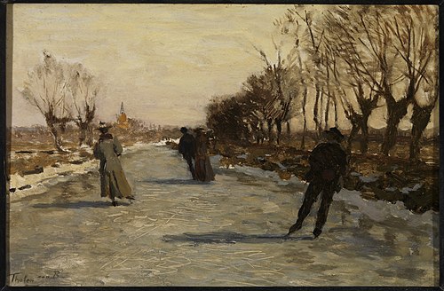 Skating, 1905, Willem Bastiaan Tholen