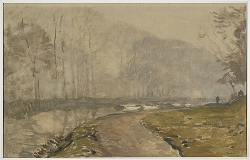 Kanaal, gezien vanaf de Wittebrug., 1897, Willem Bastiaan Tholen