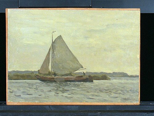 Zeilende Westlander, 1905, Willem Bastiaan Tholen