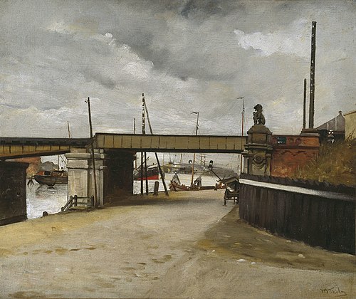 View of the Westerdoksdijk, 1910, Willem Bastiaan Tholen